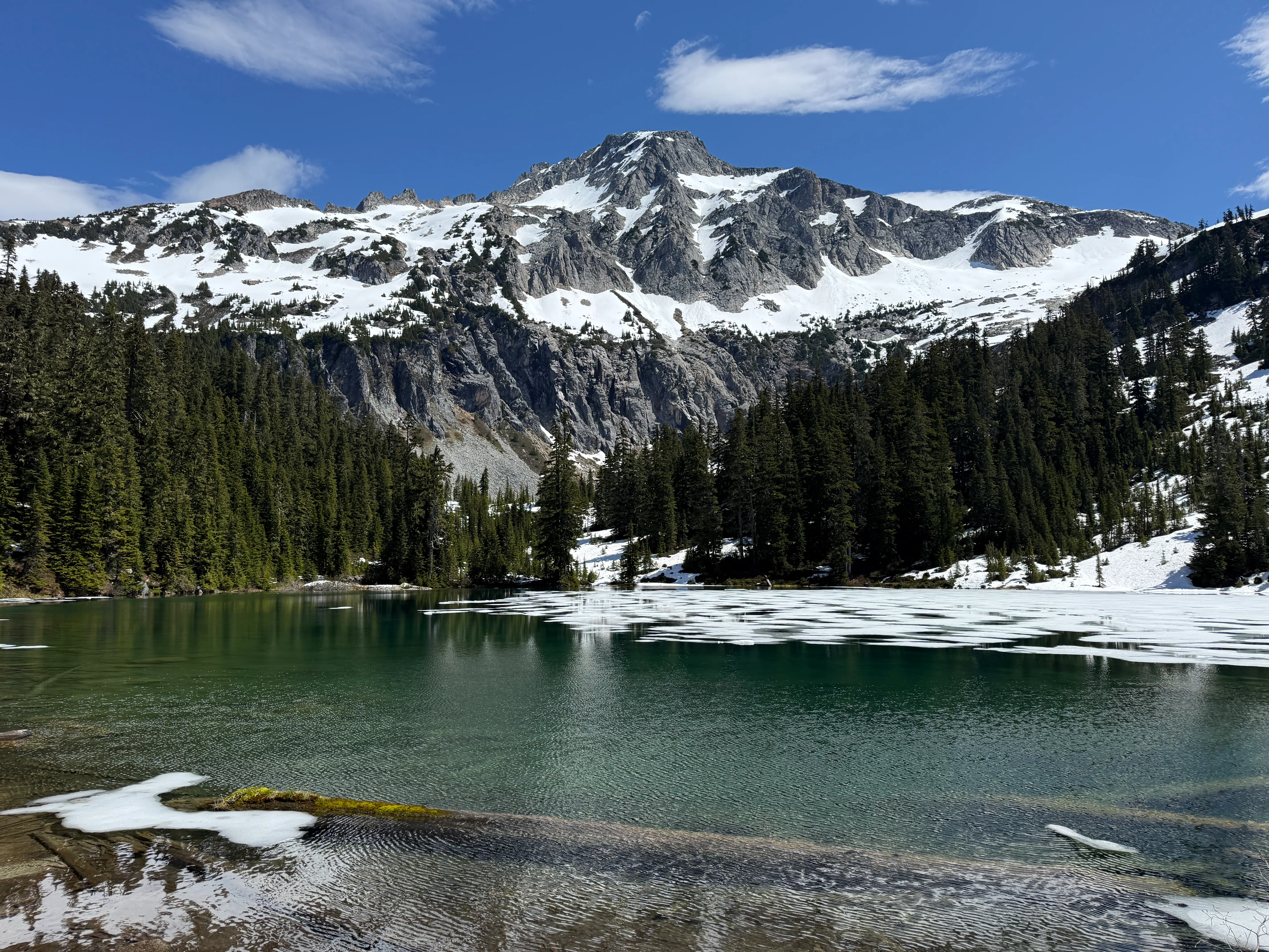 Blum Lakes and Mount Blum
