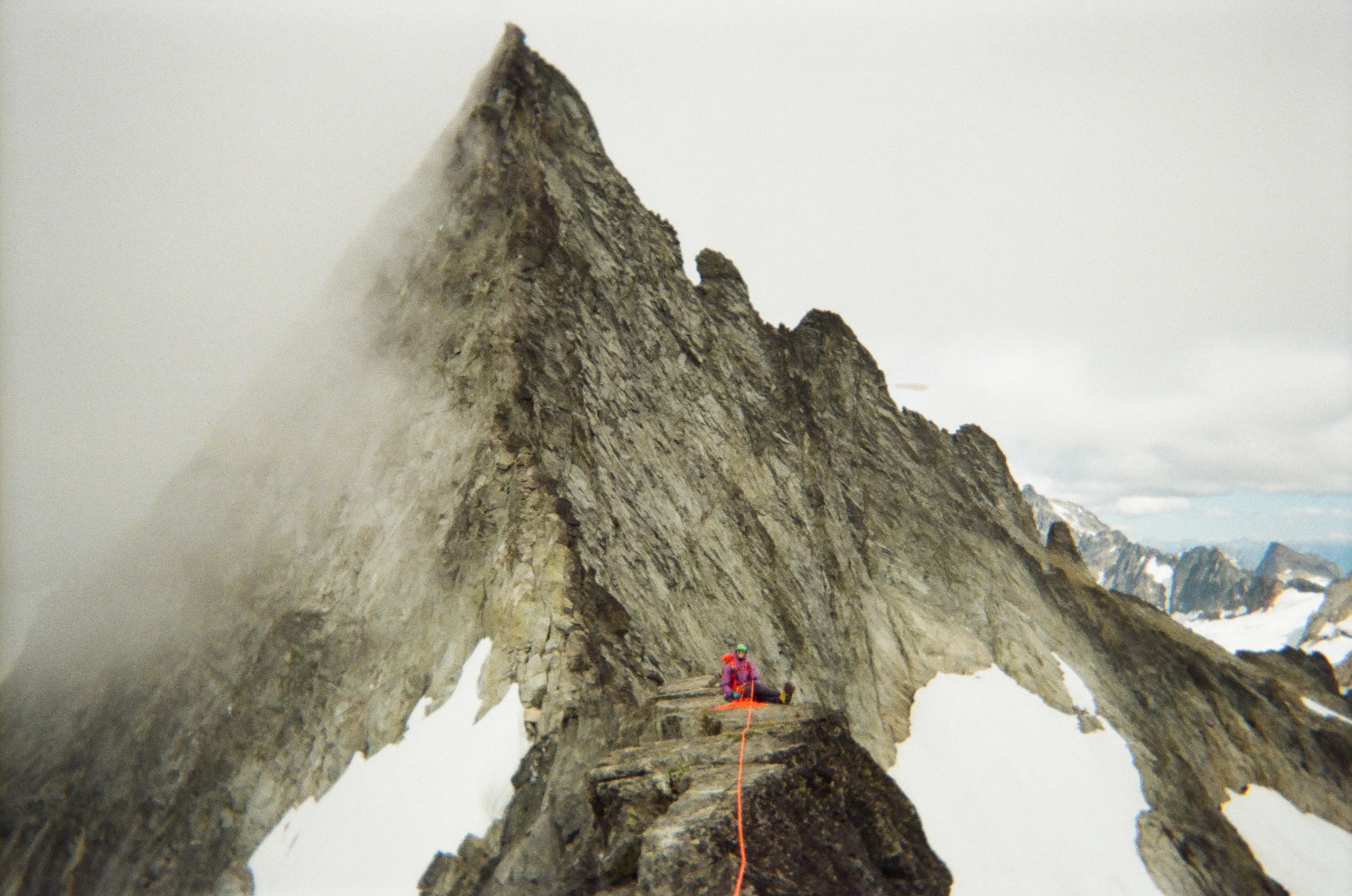 Forbidden Peak, shot on film.