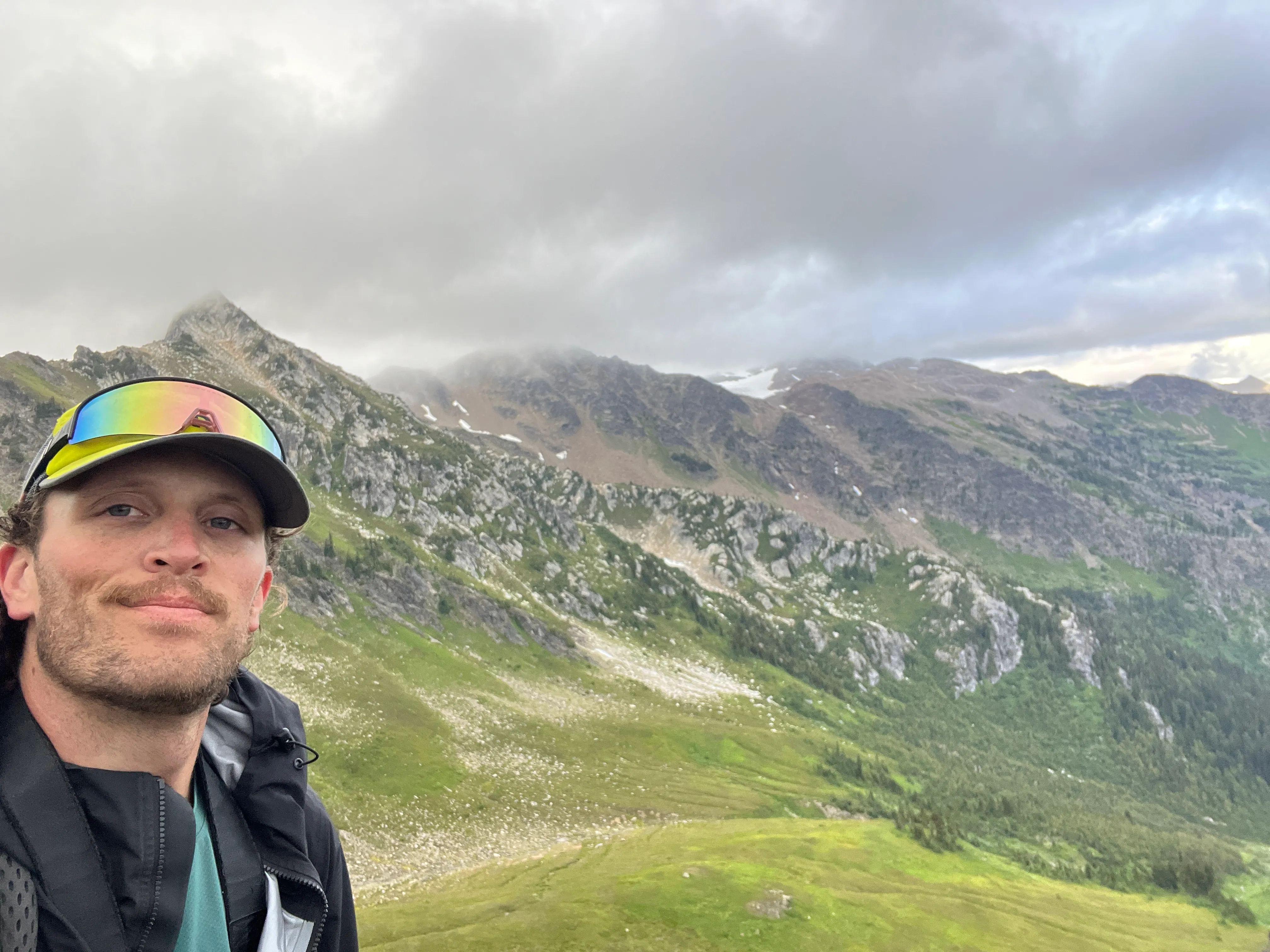 Cruising the trail toward White Pass, my happy place
