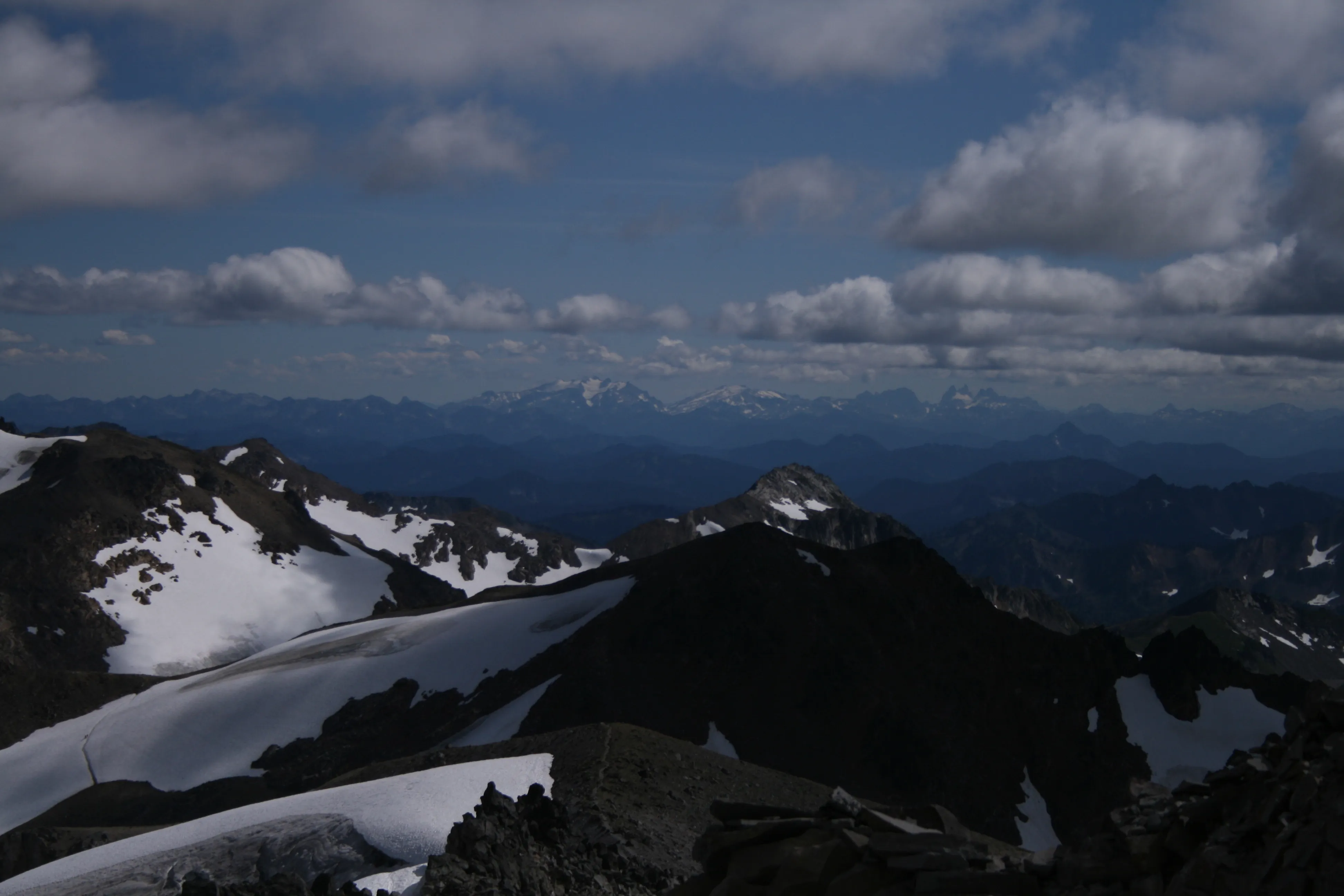 More peaks with incredible cloud lighting