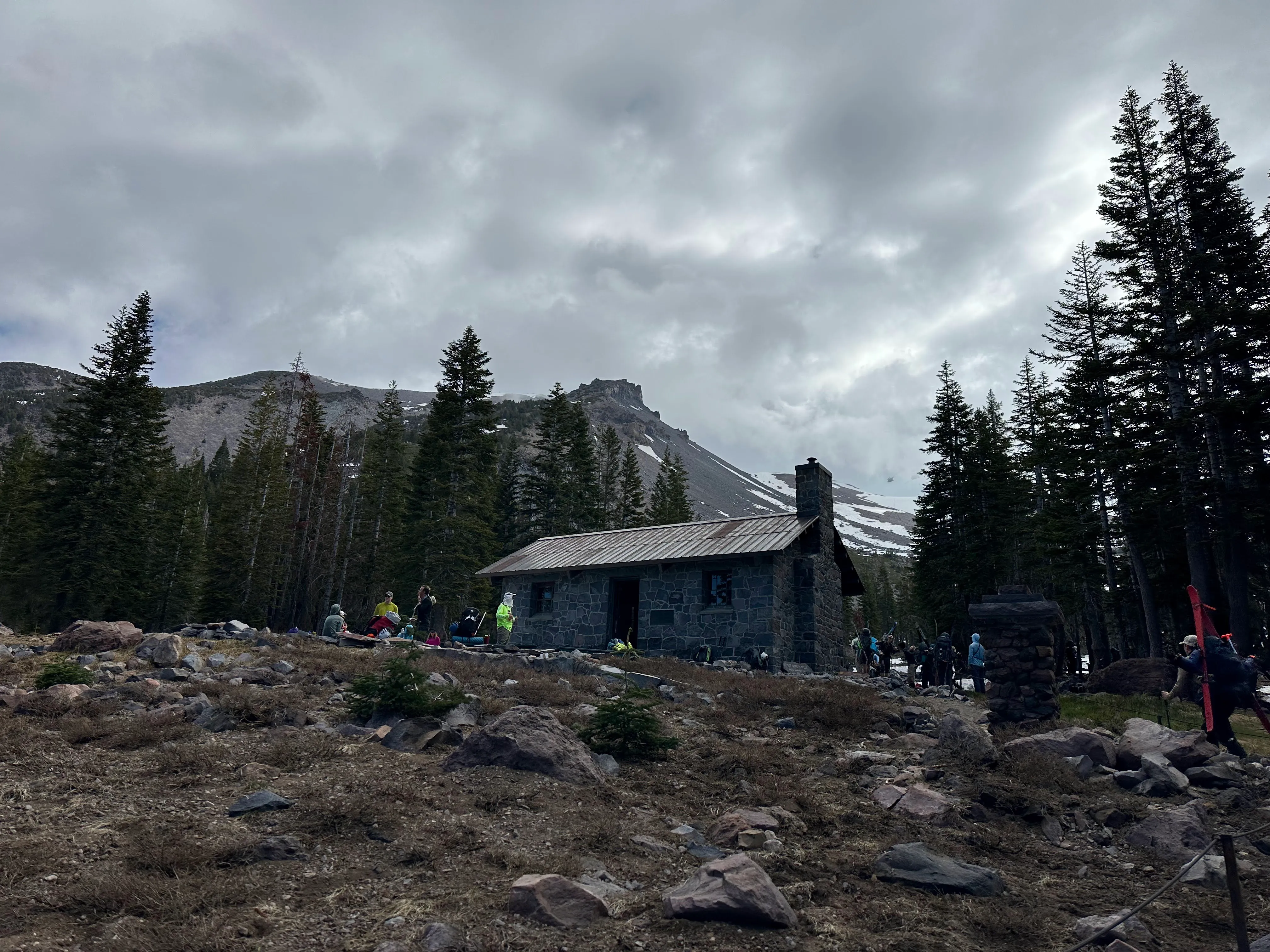 Horse Camp on the approach