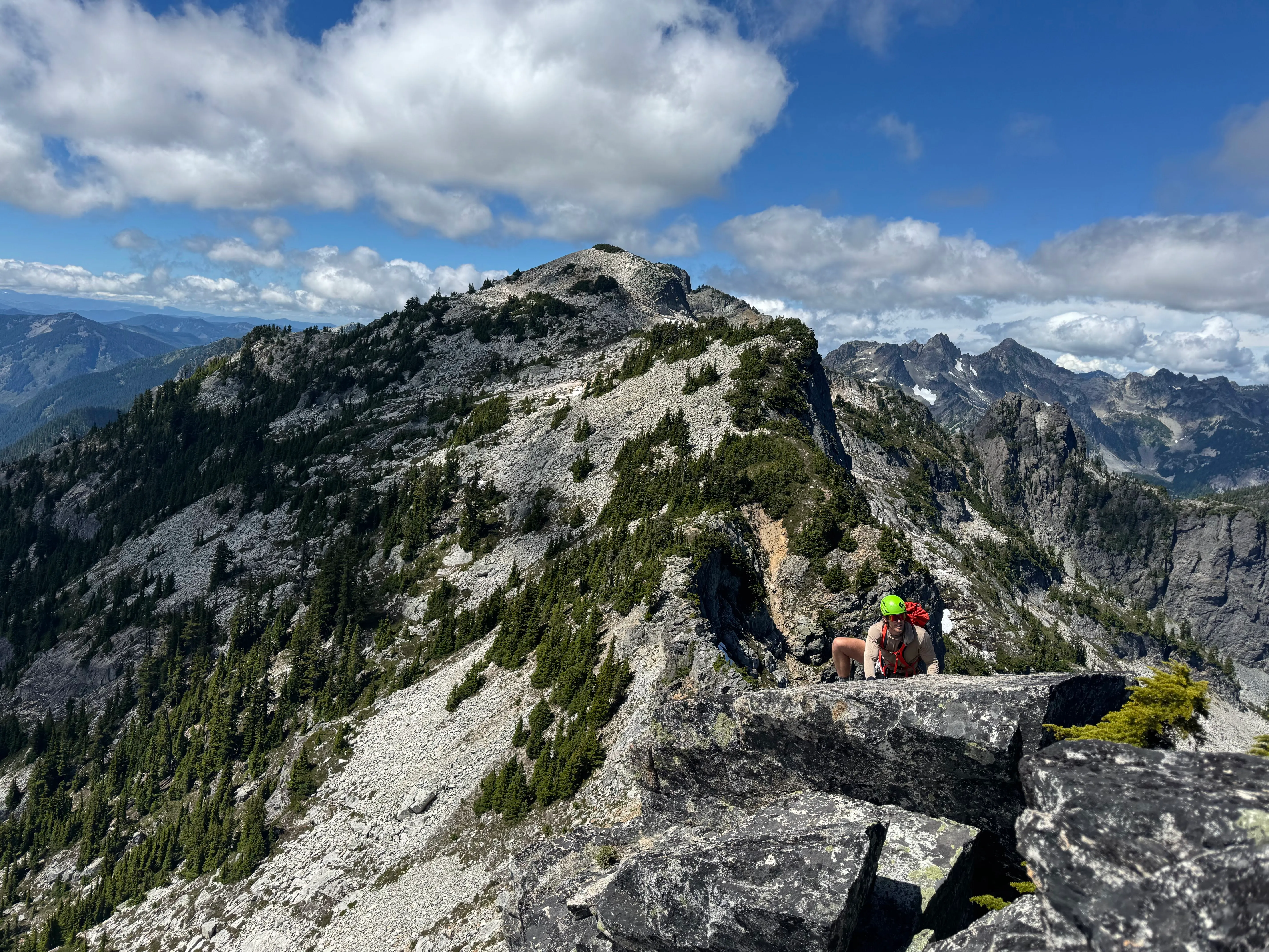Getting close to the top of Lundin
