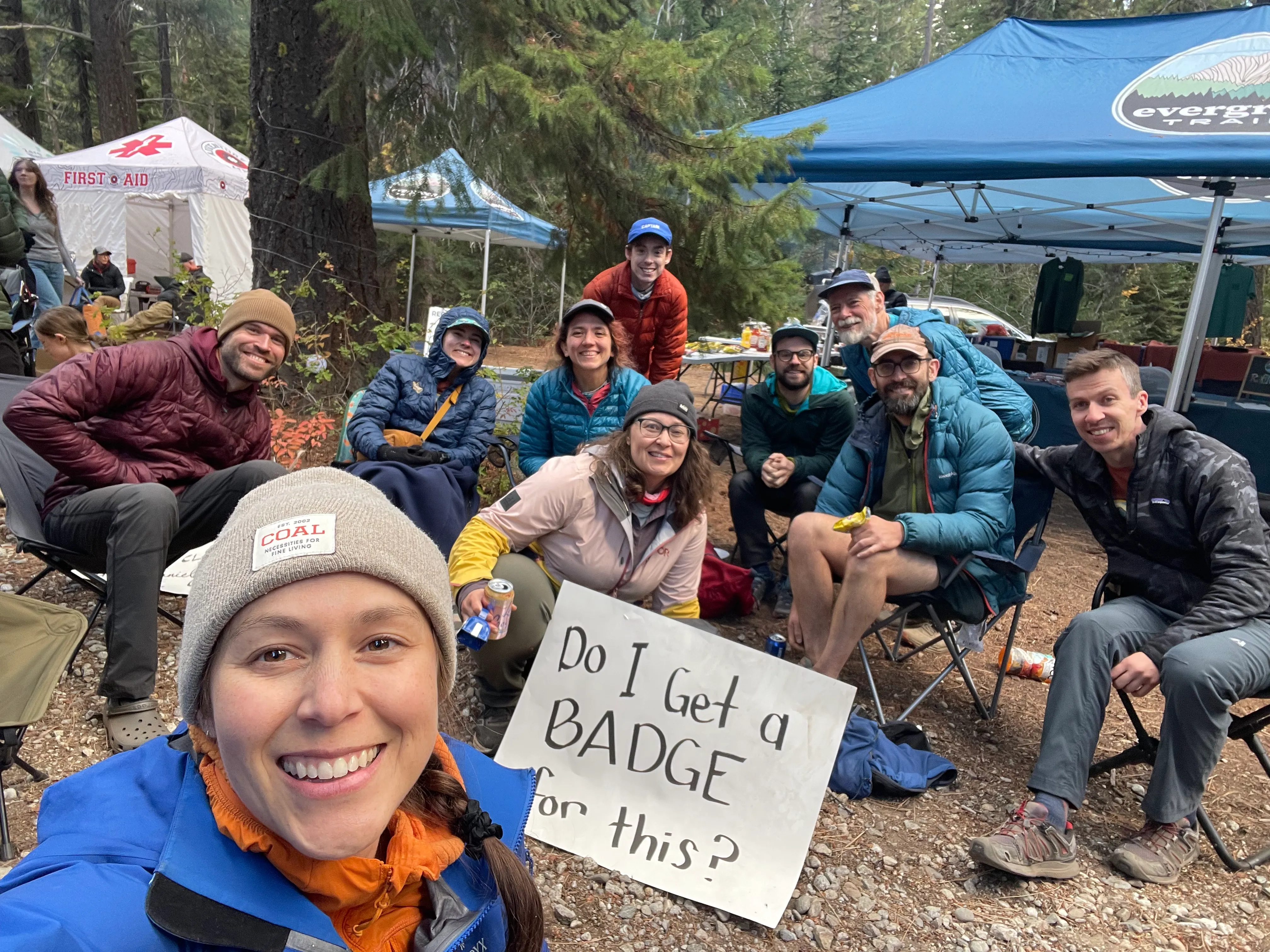 The Mad Meadows crew after the race