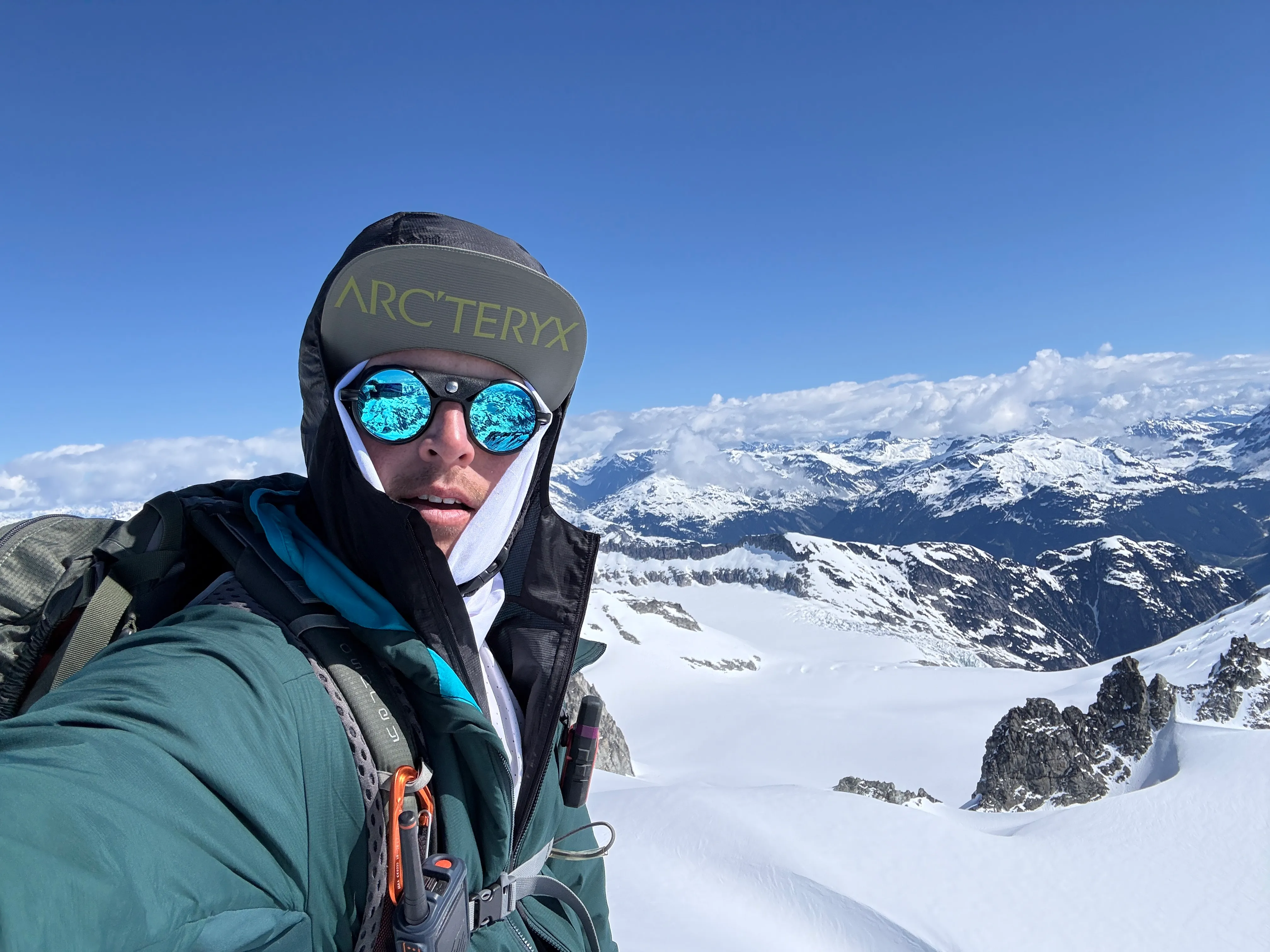 Summit selfie on Mamquam Mountain.