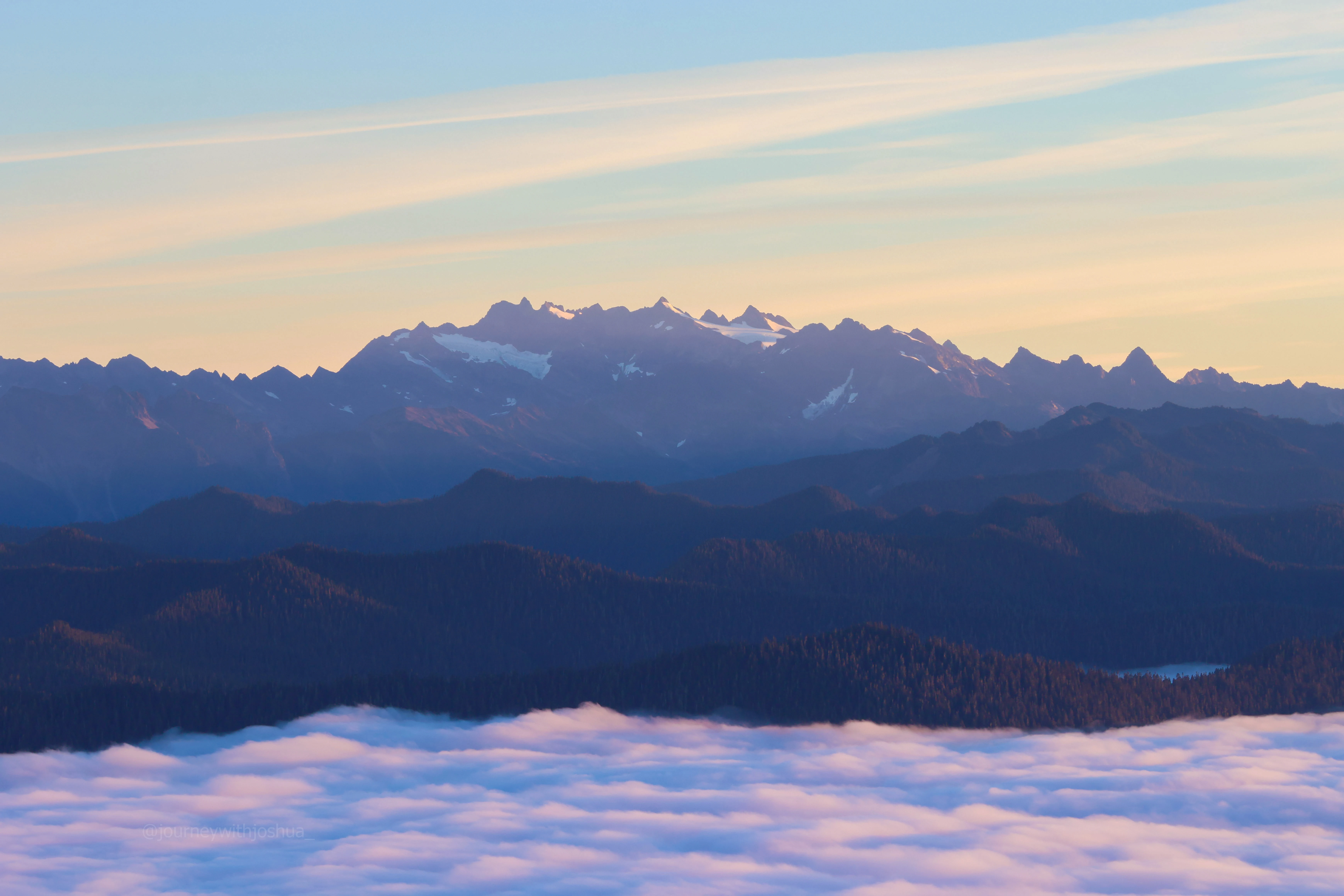 Hands down the best shot of Mount Olympus and the Olympic Range.