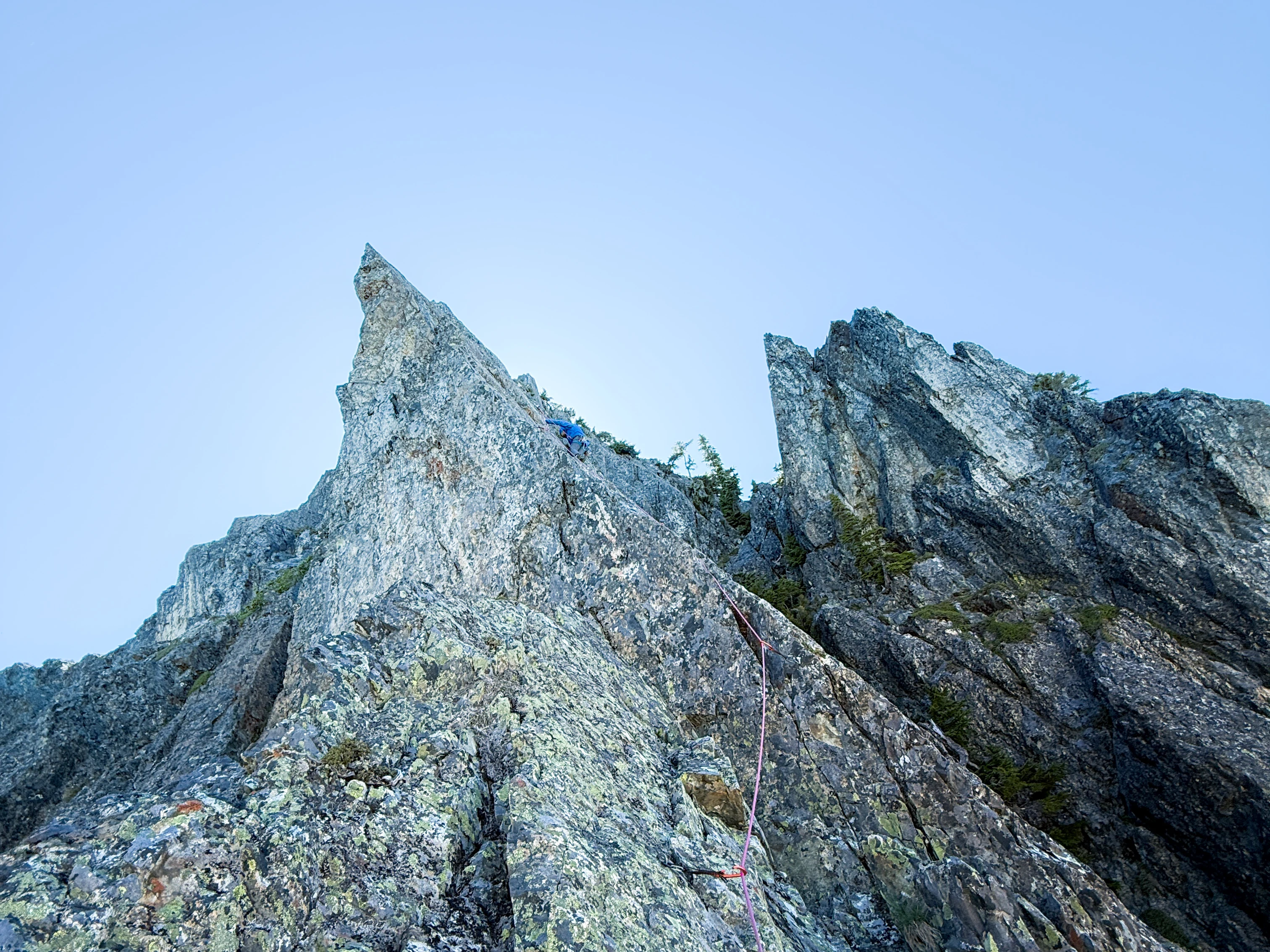 The Fang: Free Climbing the Edge of Time Arete