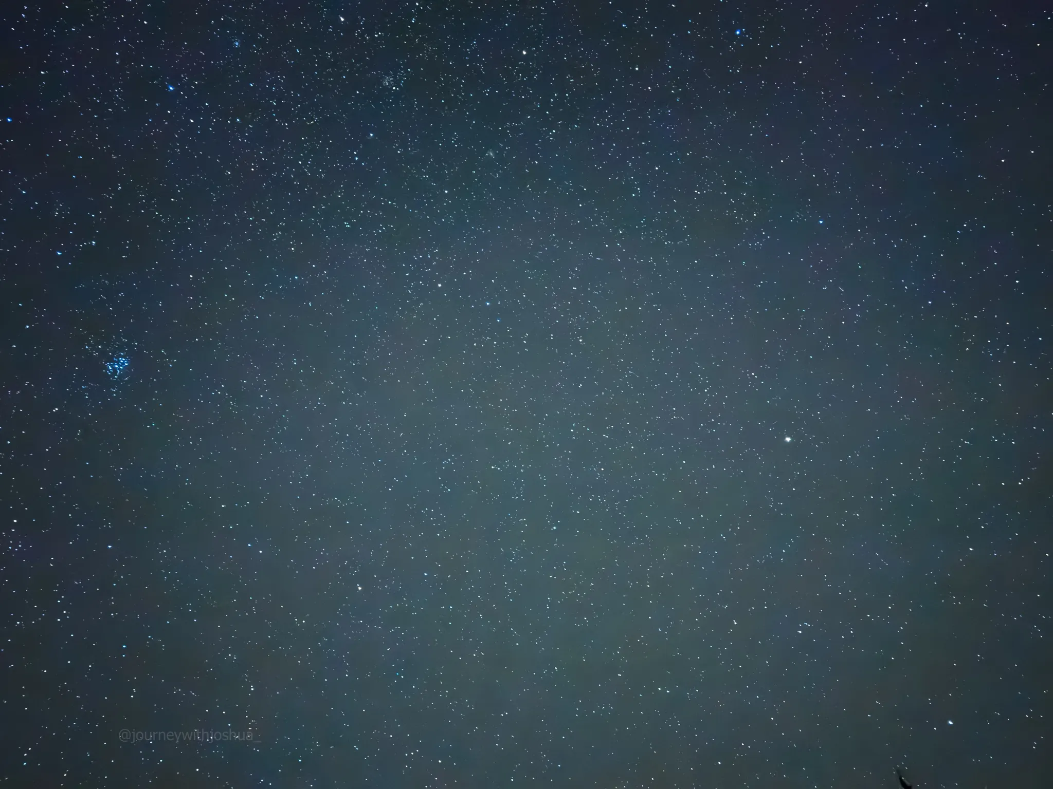 Last night of summer cowboy camping under the stars after a successful climb of Mount Triumph, 2