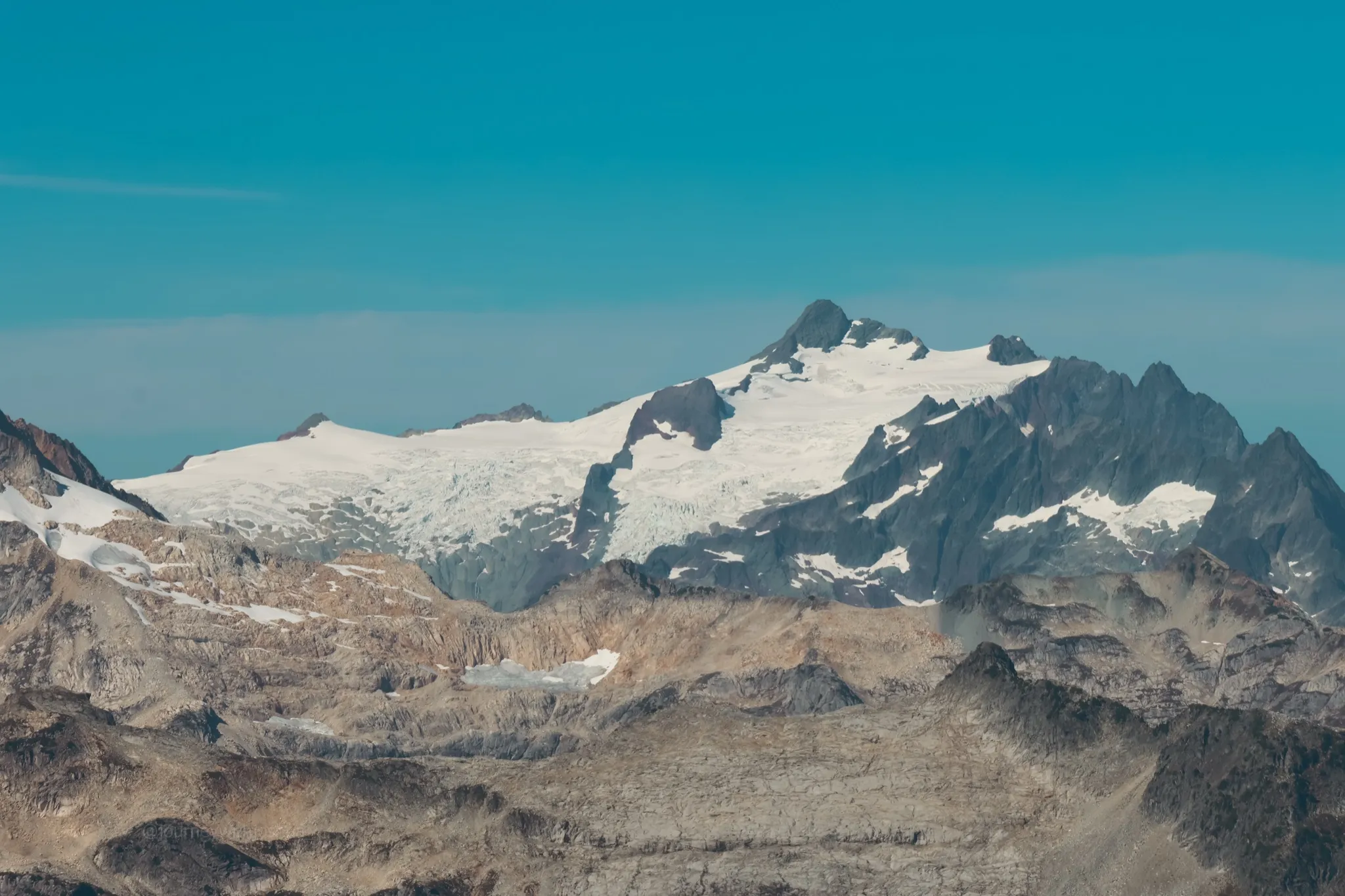 Mount Shuksan from the summit of Mount Triumph